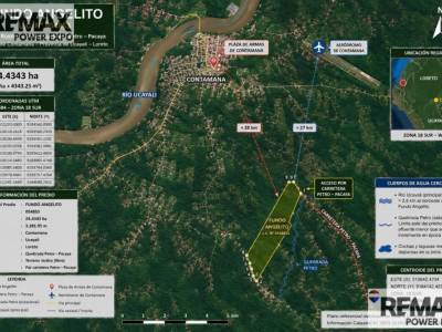 Se Vende Fundo Algelito Terreno Agr&iacute;cola y Ecotur&iacute;stico con Alto Potencial de Valorizaci&oacute;n de 25 Hec