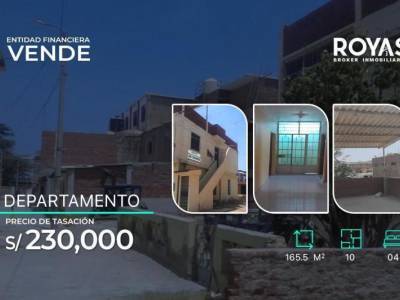 Entidad Financiera Vende Departamento en Pari&ntilde;as - Talara - Piura