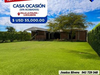 Vendo Linda Casa Sin Acabados en Villa La Palma La Puedes Acabar a Tu Gusto 484 m&sup2;